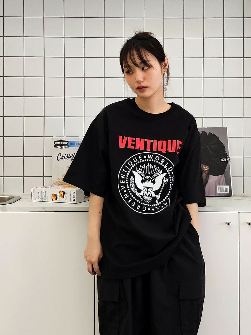 VENTIQUE Ramonez T-shirt 2color