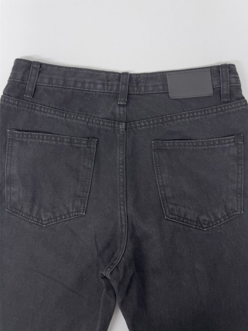 405 Cut-out Bootcut Wide Denim Pants