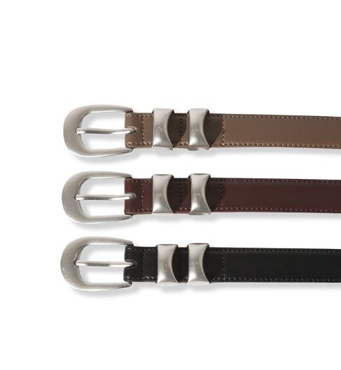 Eti Line Leather Belt