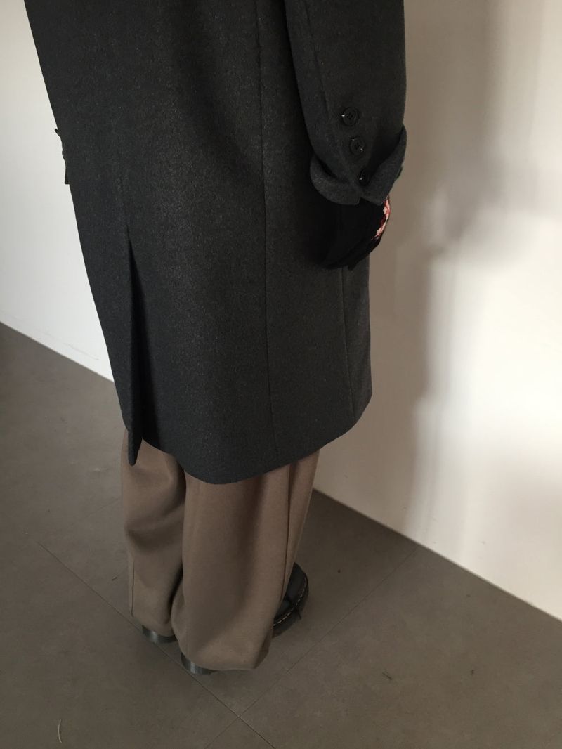 Wool Blend Essential Long Coat (2 Colors)