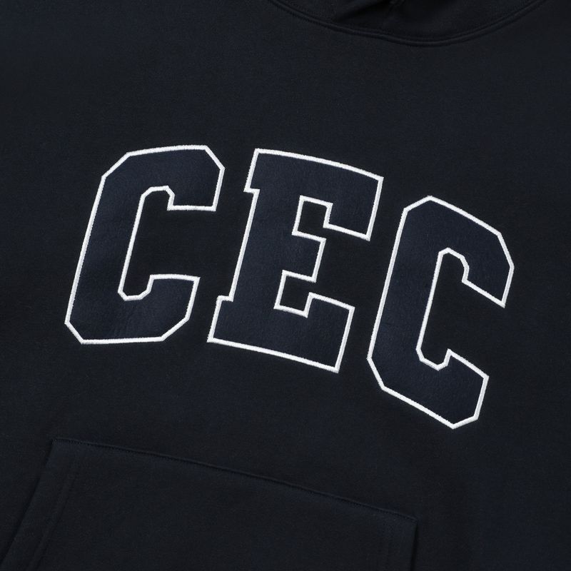 CEC ARCH LOGO HOODIE(NAVY)