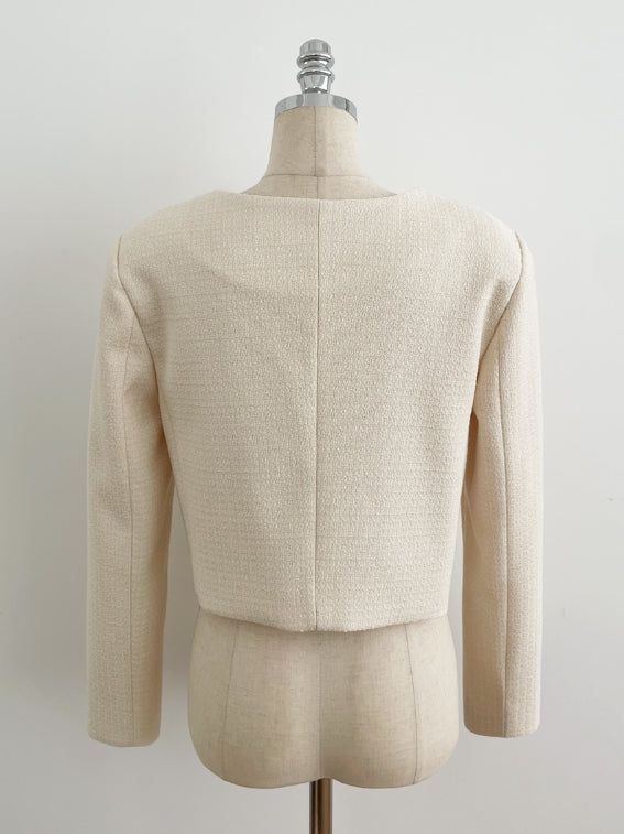 Eve Tweed Crop Jacket
