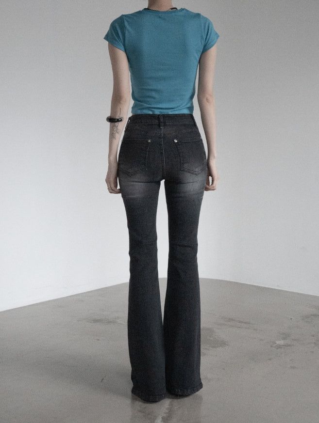 Tinble Catwashed High Bootcut Denim