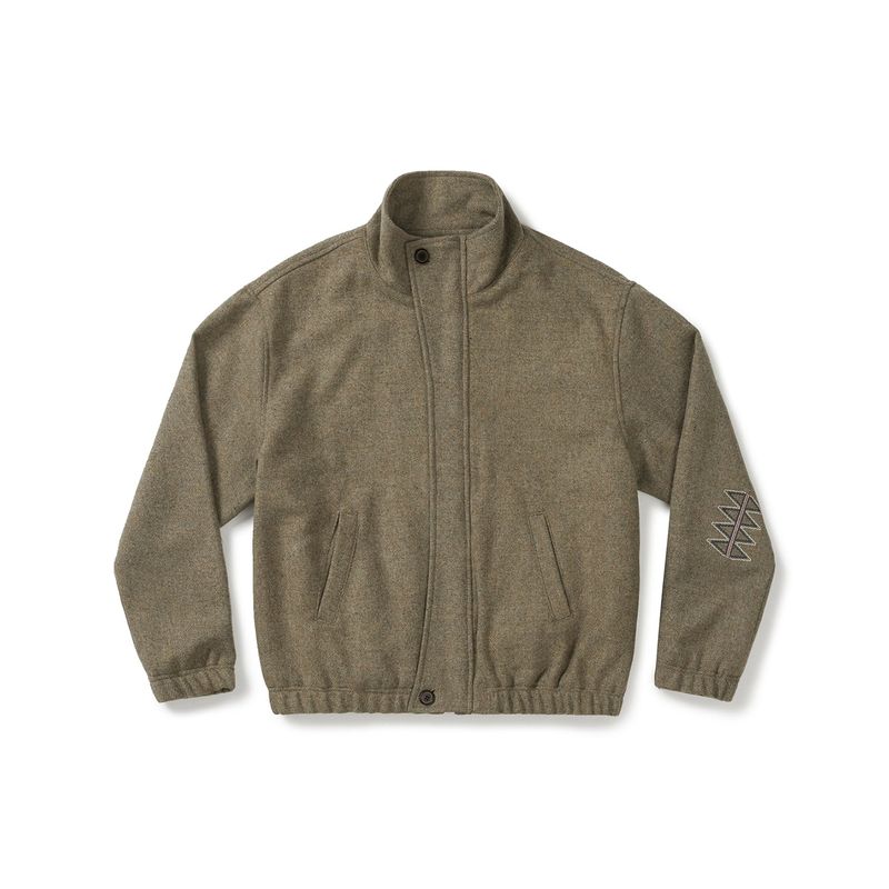 karactor(カラクター)の「Machete wool blouson / Taupe melange(Jackets/Outerwear)」