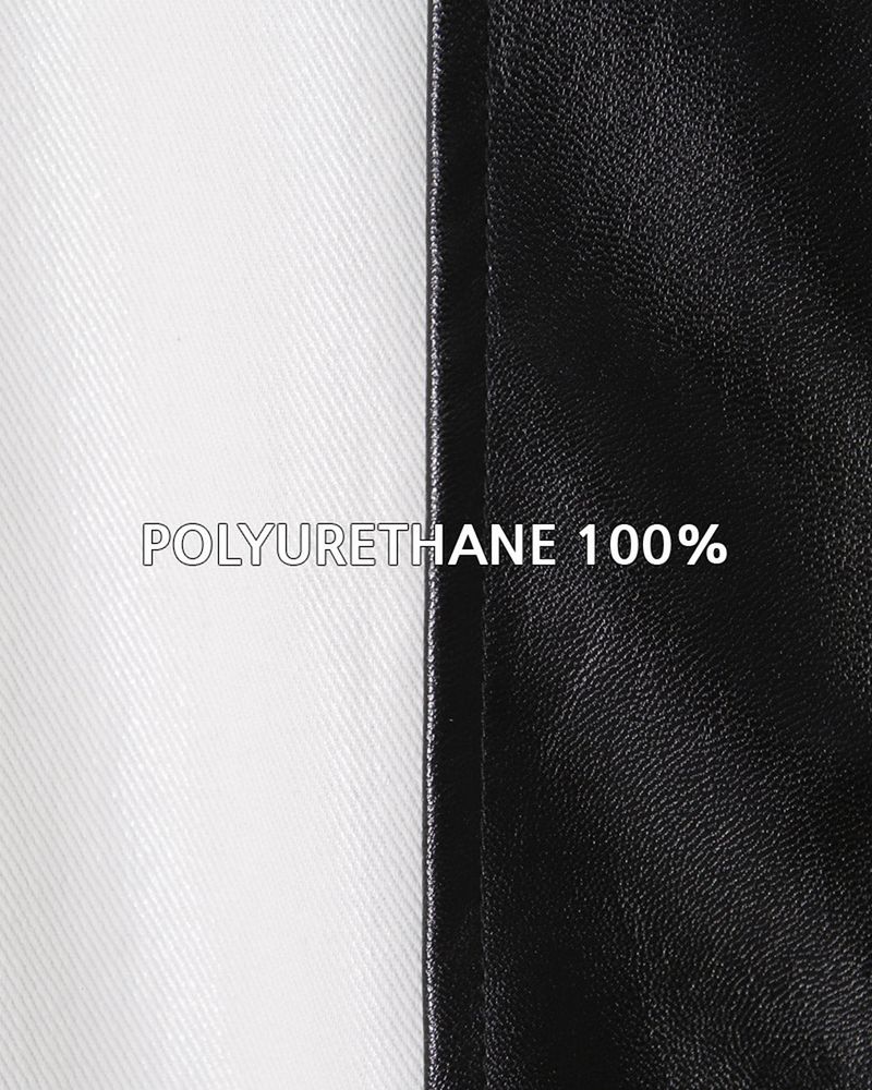 90's Coating Leather Jumper (2 colors)