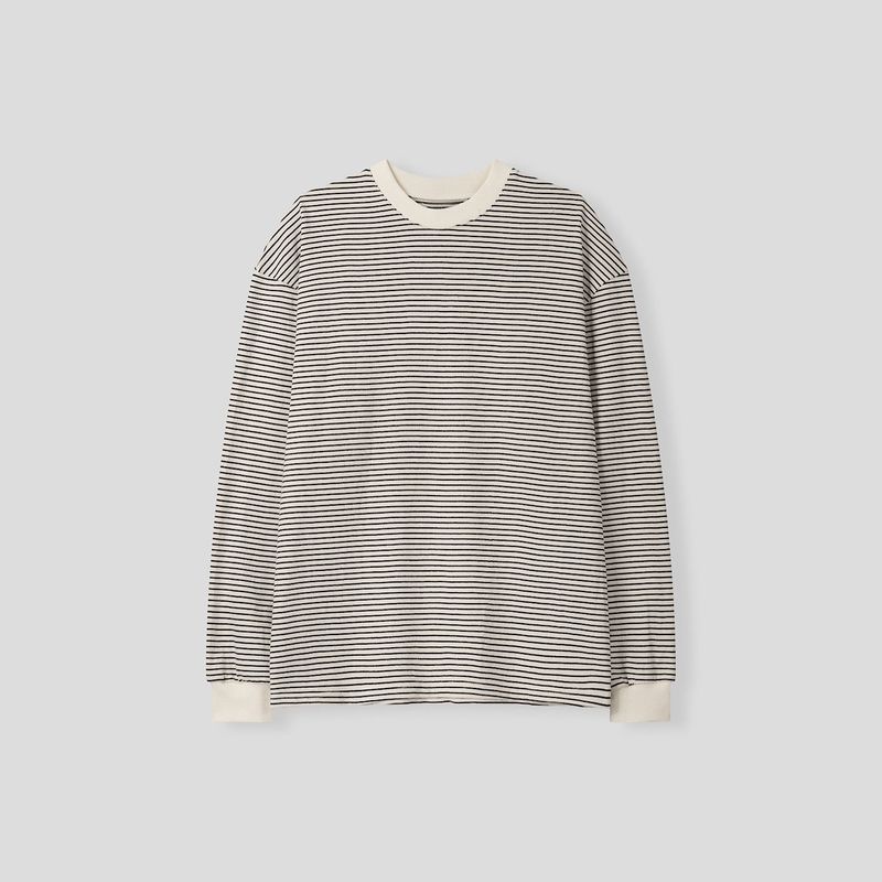 Premium Color Stripe Long sleeved T (5color)