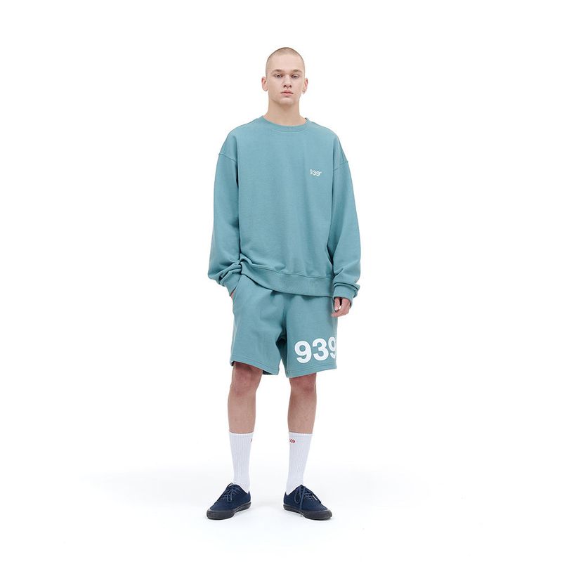 939 LOGO SWEAT SHORTS (MINT)