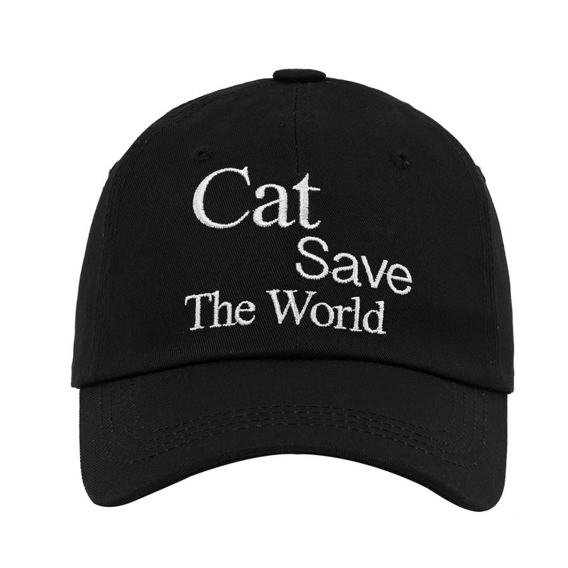 Cat Save The World（キャット セーブ ザ ワールド）の「Cat Save The World ballcap (Black)（Hats）」