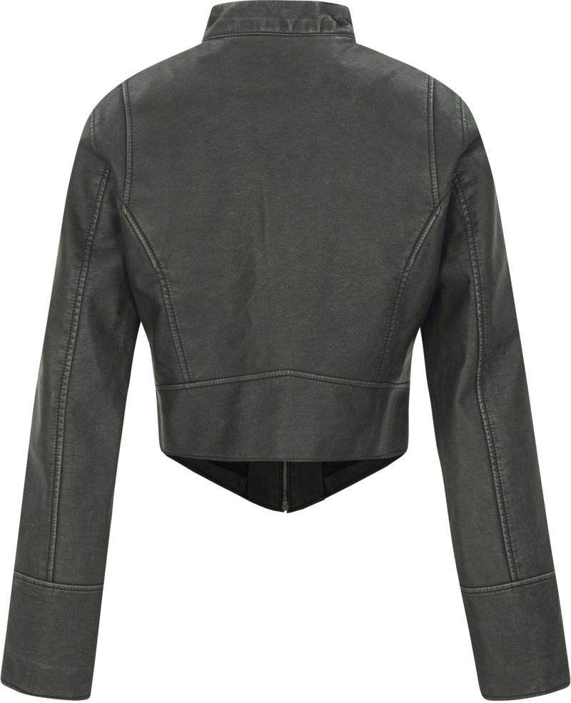 PIGMENT LEATHER BIKER JACKET