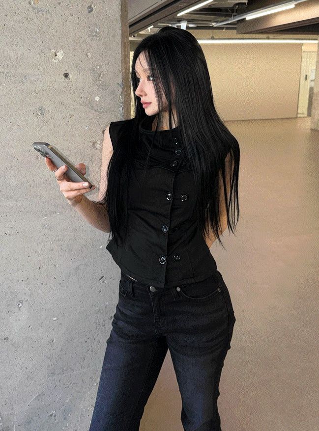 Dark Addict Button Top