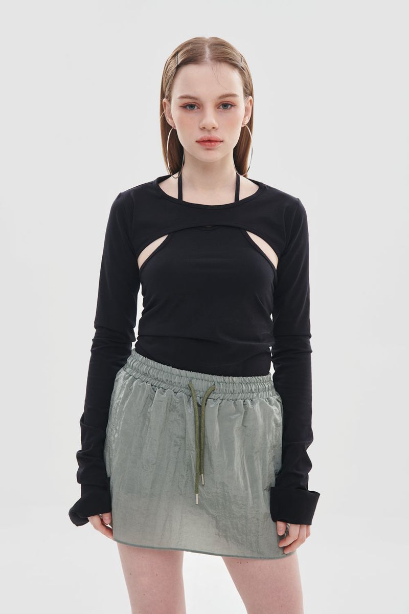 BRICK WIND SKIRT