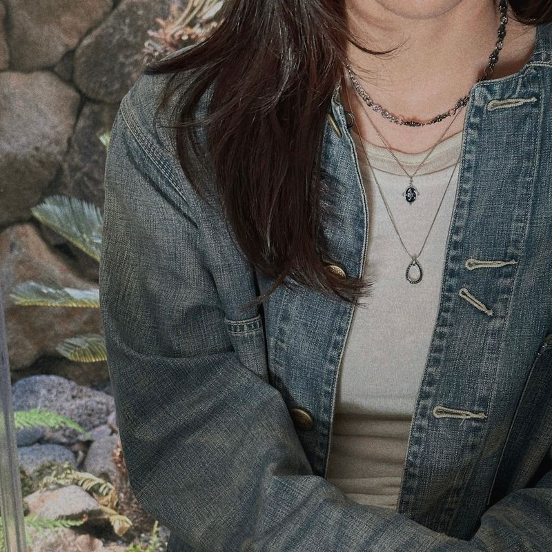 [MADE]Cross chain Necklace (UNI)