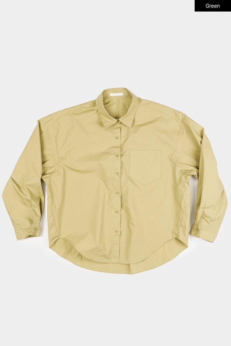 Solone basic cotton shirt