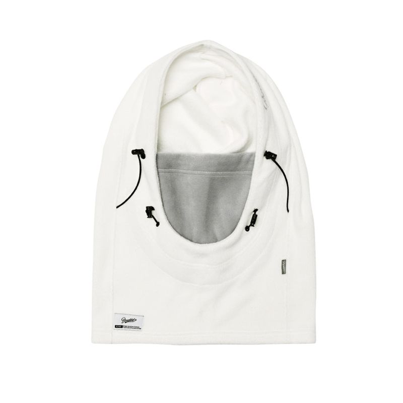 BSR2223FWHW002 BSRBT DOUBLE STRING HOODWARMER WHITE