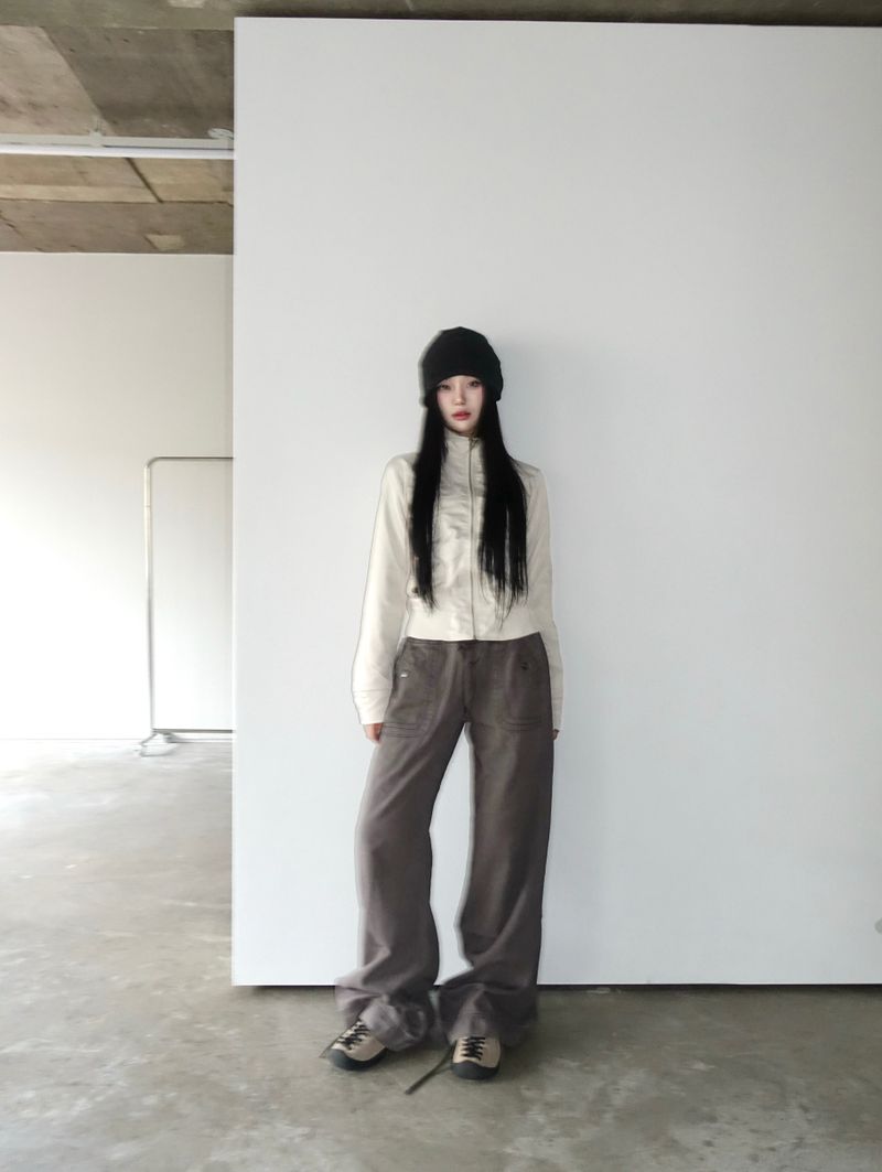 autumn beige blouson