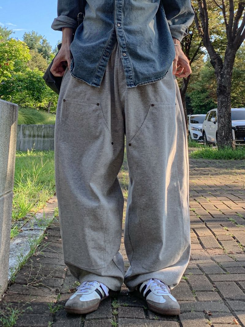 St Tamy Double knee Sweat pants