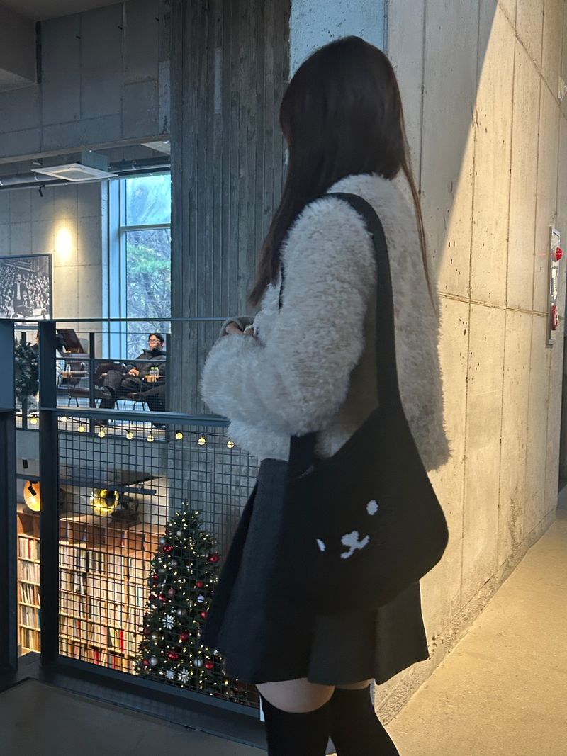 Knit Bag | Perms Logo