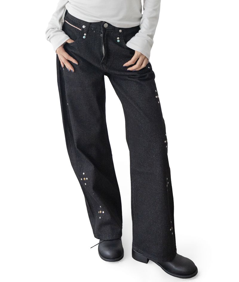 Mandy Studded Straight Pants