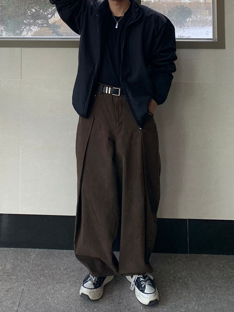 Mensfloor（メンズフロア）の「Fleece Lined High Neck Windbreaker（Jackets/Outerwear）」