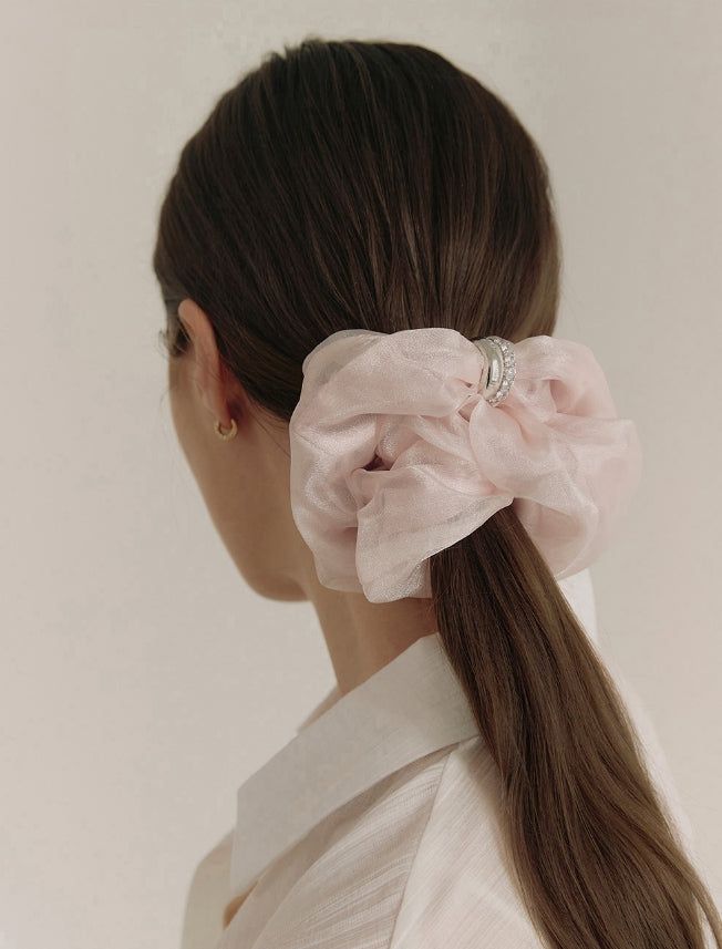 26SS★ Duo Shine (W) Duo Tulle Scrunchie