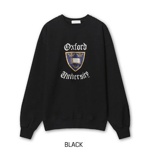 Oxford heavy pile sweatshirt