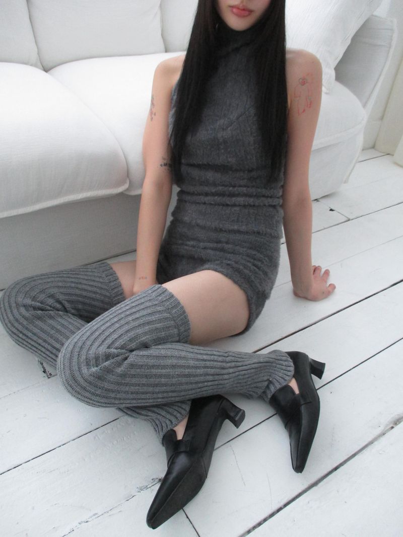 fur shorts