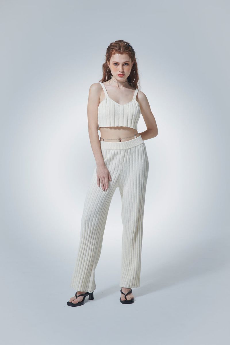 LOW KNIT BRA-TOP
