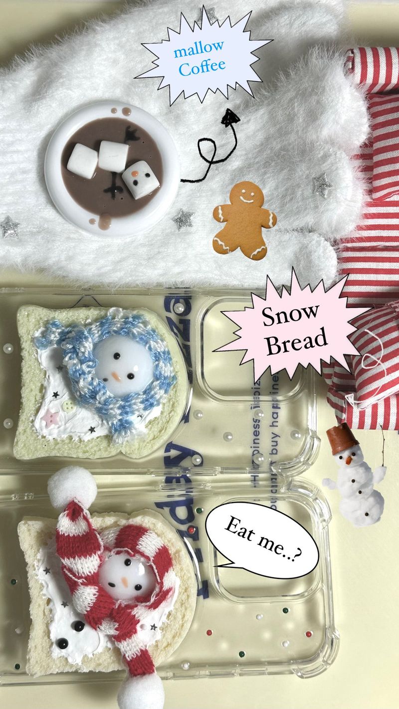 [made]"snow man" case