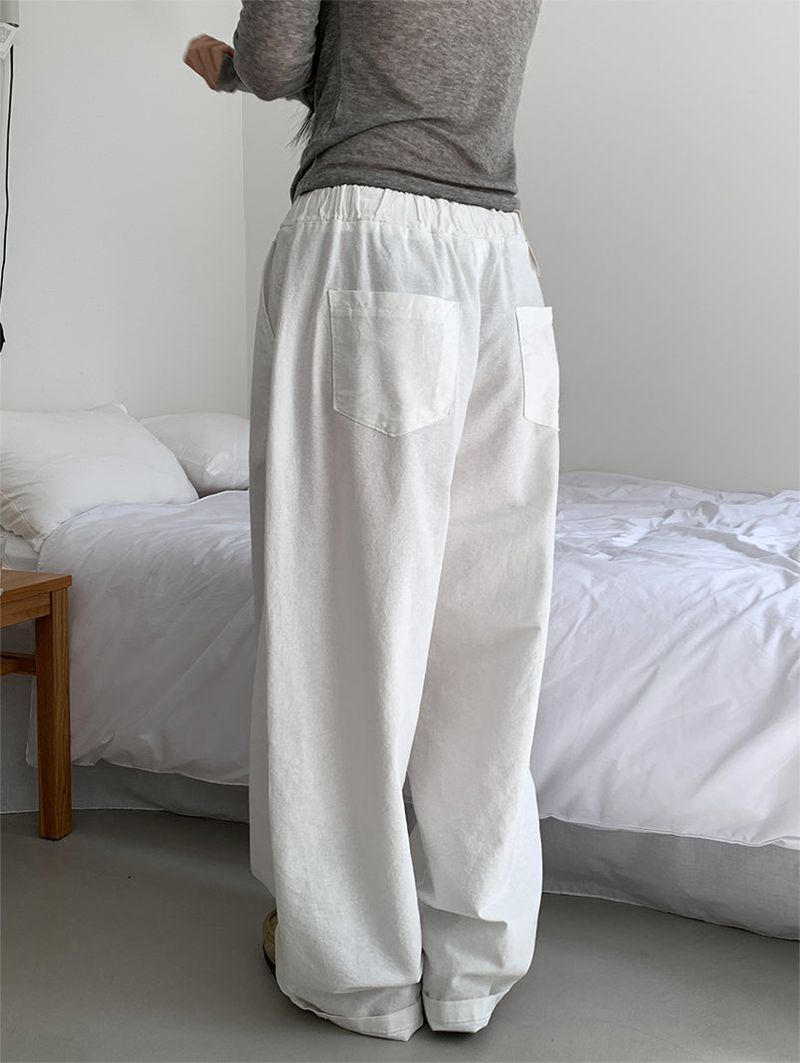 REFRESH WIDE BANDING PANTS (5C)