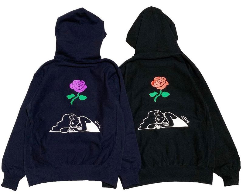 TheBackOfBoys®︎（ザバックオブボーイズ）の「ローズプルオーバーパーカー（トップス）」