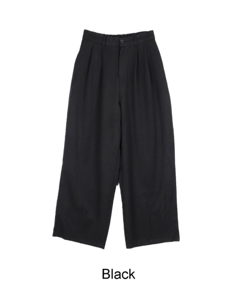 Maison two tuck banding slacks