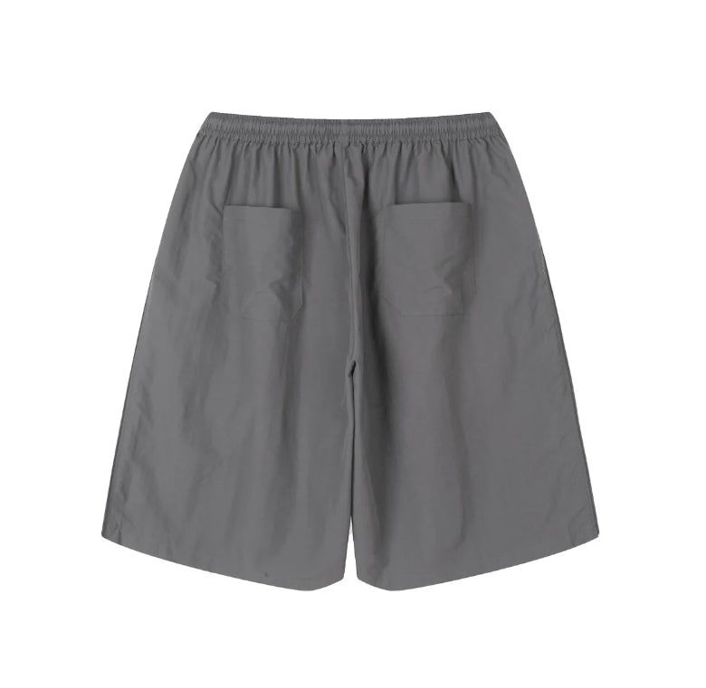 Ferrard zipper Bermuda pants