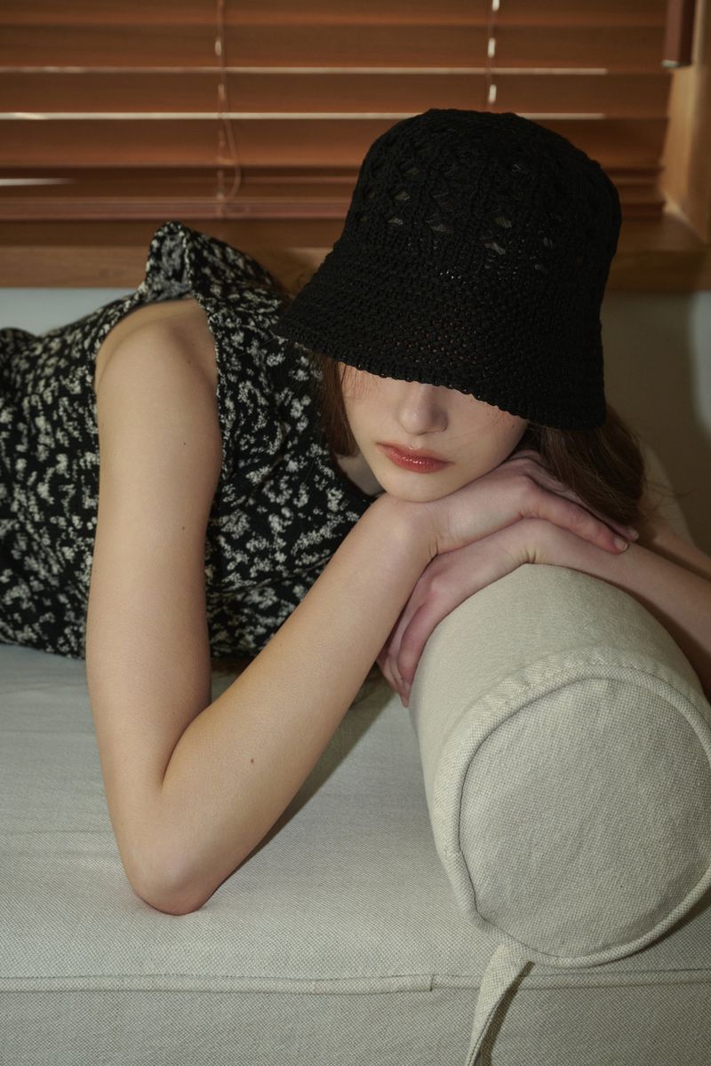 FLYNN bucket hat_black