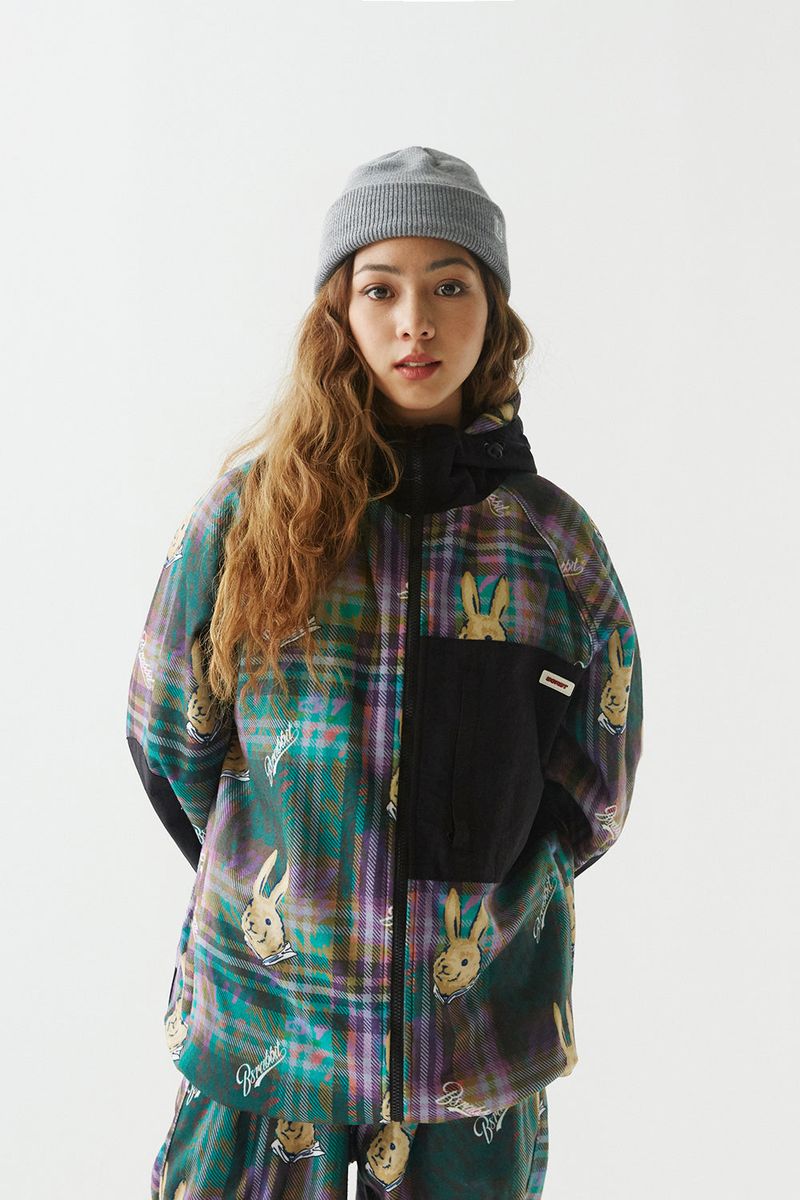 BSRABBIT（ビエスラビット）の「BSR2223FWBN028 BS INT WAPPEN BEANIE GRAY（Hats）」
