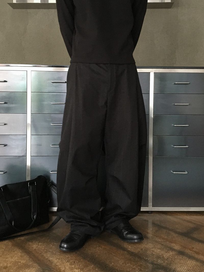 Lemaire Striped Curved Pants