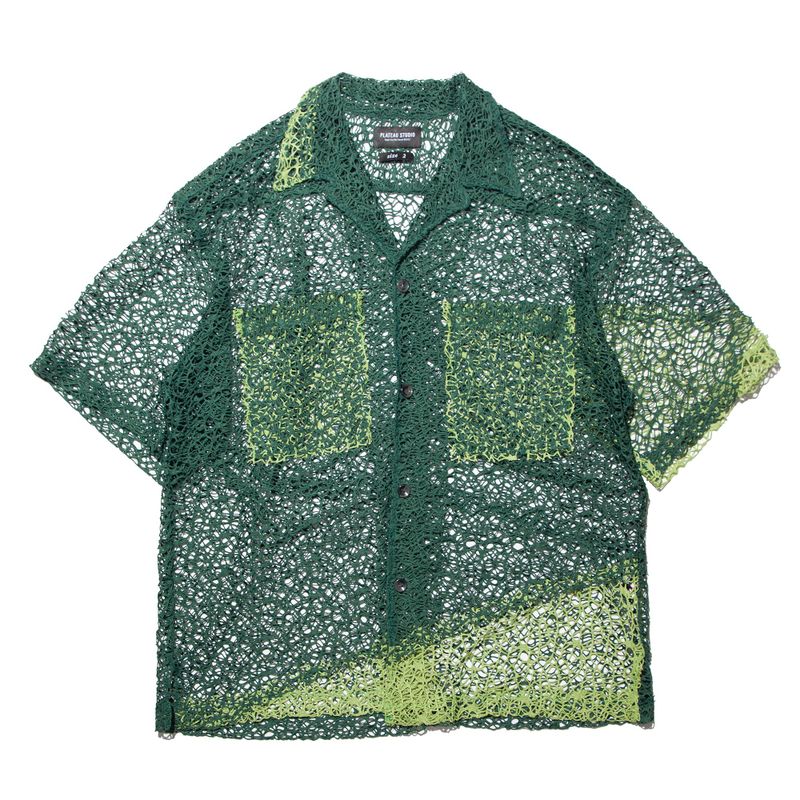 PLATEAU STUDIO（プラテウスタジオ）の「cobweb lace shirt（Tops）」