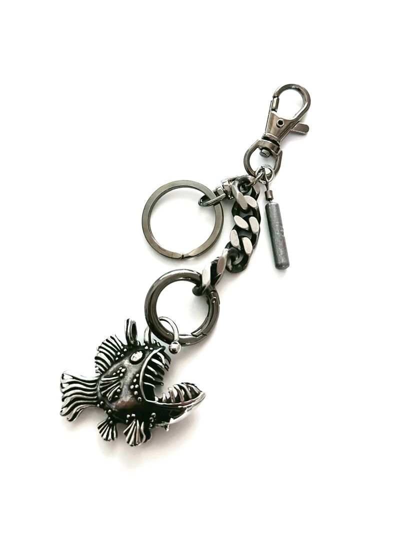 Dark Lantern Fish Keyring