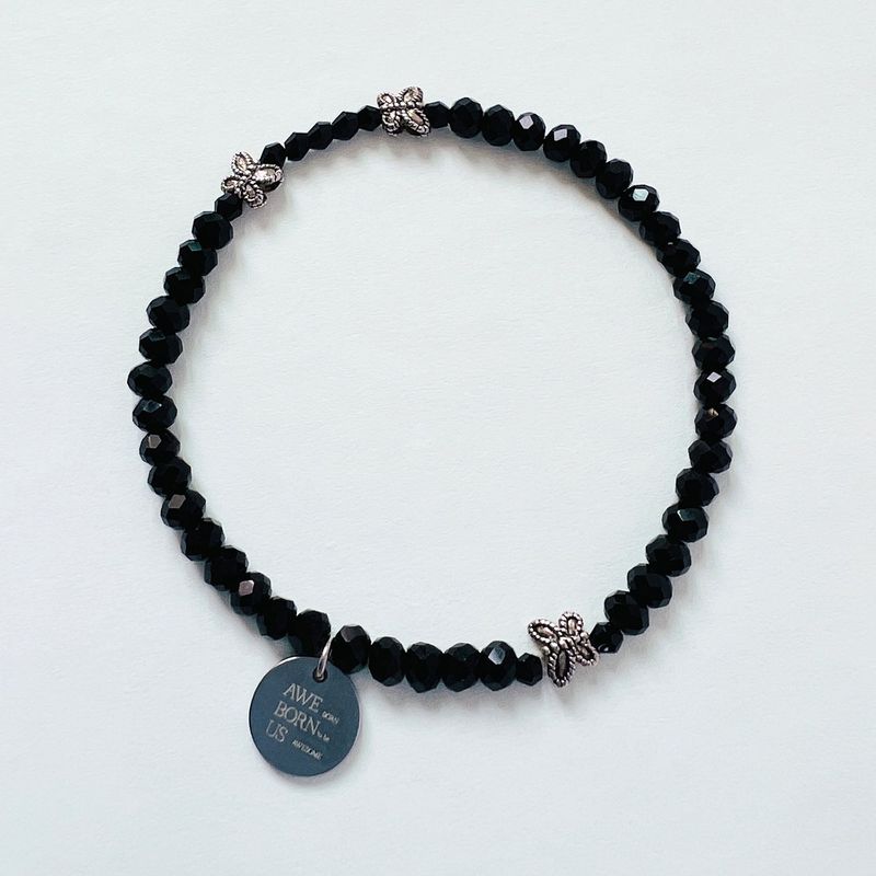 AWE BORN US（アボンアス）の「CRYSTAL BEADS BRACELET（Accessories）」