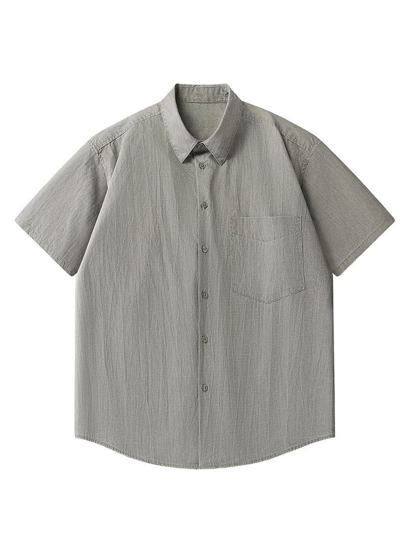 Silas Textured Pocket Shirt