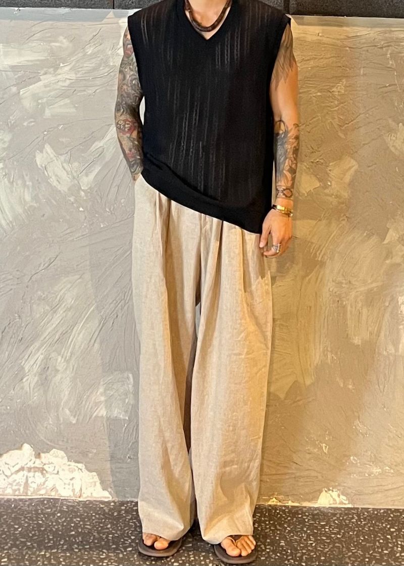 Cool Linen Banded Pants 6COLOR