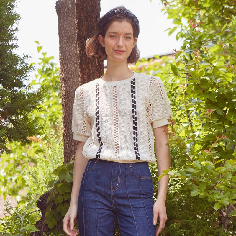 Rope Cable Summer Knit