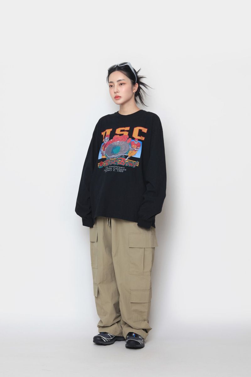 Nylon Multi-Cargo Pants