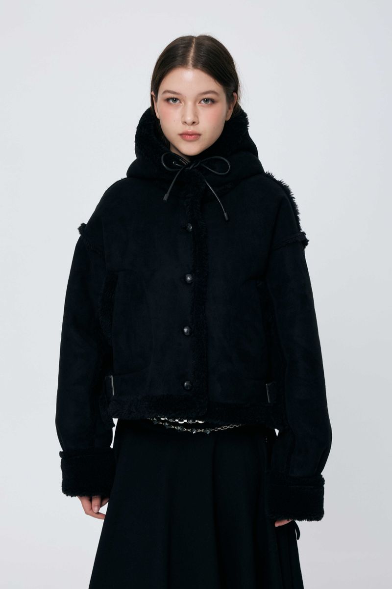 ADORABLE HOOD MUSTANG / BLACK