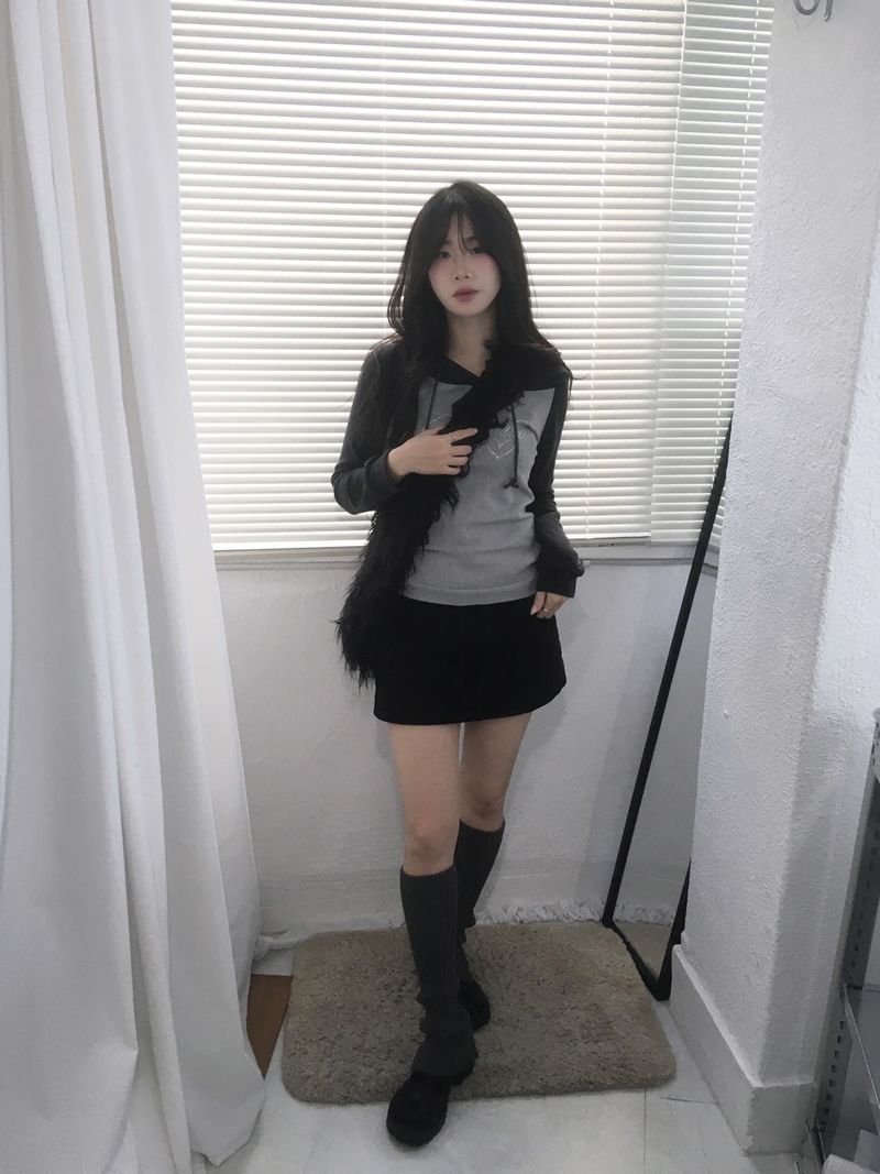 Cotton banding skirt