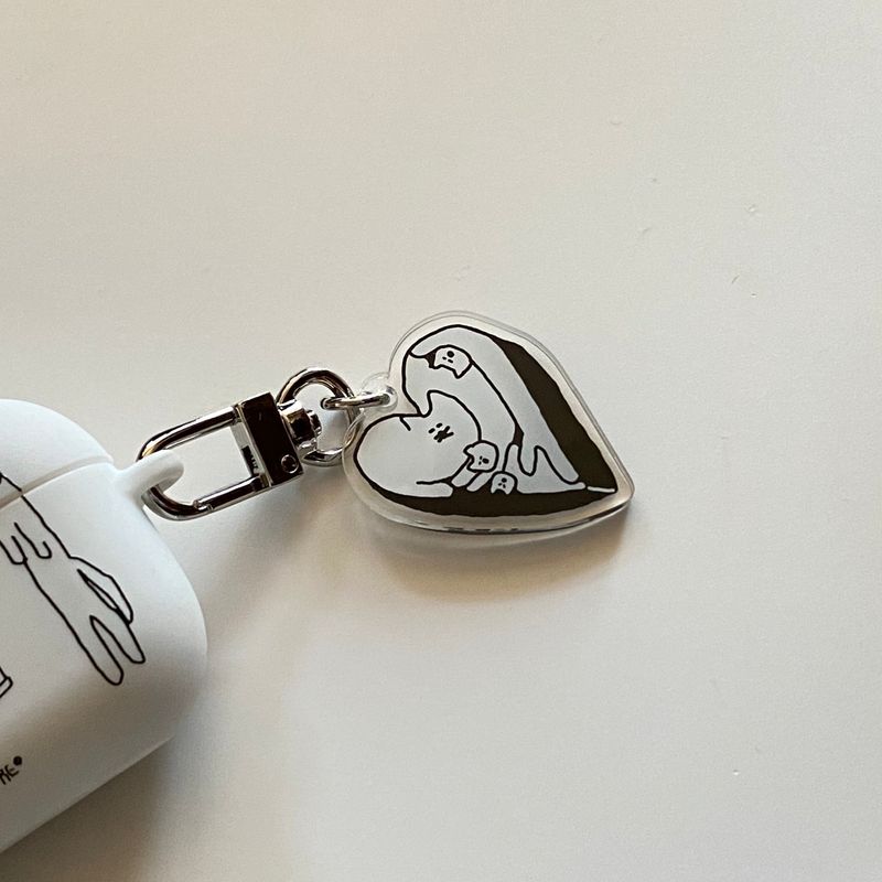 Love Box Cats Key Ring