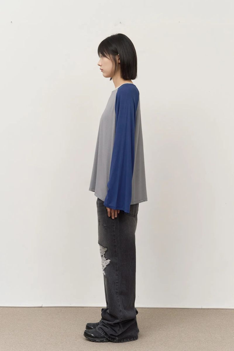 (W) Tico Color Block Top