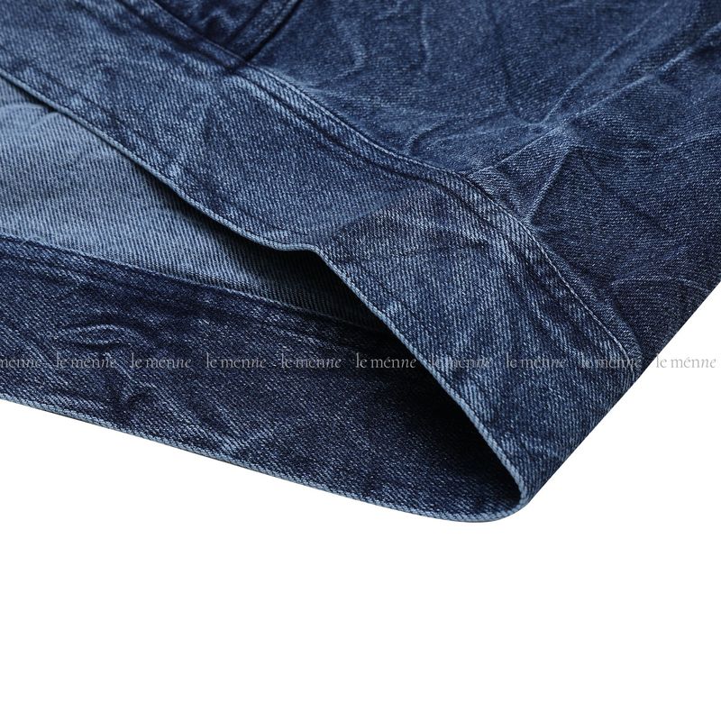 LMN Labo Thunder washed denim jacket (2 colors)