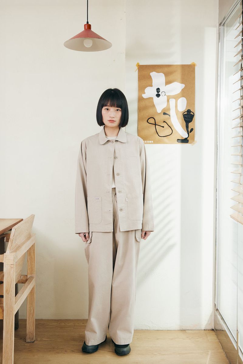 Pigment Work jacket / Beige