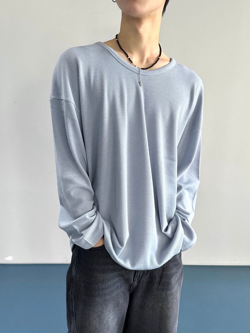 Module Basic Waffle Uniqlo Long Sleeve 4C