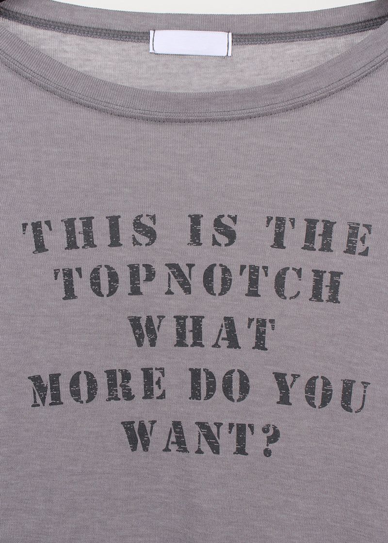 WANT LONG SLEEVE TEE